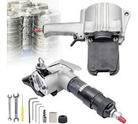 SHENGSHIYU Cercleuse Feuillard Acier,Séparé,Tendeuret Coupeur-Scelleur,Pratique,Pneumatique Feuillard pour Cercleuse Largeur Bande Acier 25mm/0.98inch