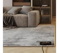 SHENGSHIYU Grand Tapis de Sol Chauffant,Chauffage au Graphène,Démarrage One-Touch,Chaleur Circulante,Imperméable Heated Carpet,Crée Un Espace Chaud pour la Famille en Hiver A-100×150cm/39.37×59.06in