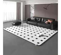 SHENGSHIYU Graphene Heated Carpet,Tapis de Sol Chauffant Chambre,Montée en Température Constante,Température Réglable,Structure Multicouche PVC Tapis de Sol Chauffant Salon 120×200cm