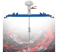 SHENGSHIYU IBC Air Agitator ,Mélangeur à Vitesse Variable Capacity 0-1000kg,Malaxeur pour Mélange des Peintures,Mélange des Matières Premières,HomogénéIsation des Sauces,5cylinder