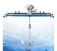 SHENGSHIYU IBC Air Agitator ,Mélangeur à Vitesse Variable Capacity 0-1000kg,Malaxeur pour Mélange des Peintures,Mélange des Matières Premières,HomogénéIsation des Sauces,Large5cylinder