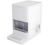 SHENGSHIYU Machine à Glaçons Electrique,Machine Glacon Petite,Fabrique 2 Boules de Glace Pleines de 50mm par Cycle,Machine à Glaçons Sphériques de Comptoir Domestique et Professionnel White