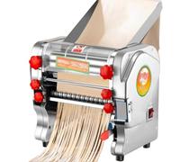 SHENGSHIYU Machine a Pate Electrique Pro,Inoxydable Appareil pour Faire Les pates fraiches pour Nouilles Larges,Nouilles Fines,Nouilles Rondes,laminoir a Pate a Pizza Electrique,Doughwidth22cm