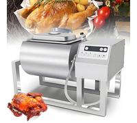 SHENGSHIYU Marinage sous Vide Professionnel 18 L Acier Inoxydable pour Viande, Légumes,Viande Séchée,Saucisse Et Bacon,Rotation Bidirectionnelle,3 Vitesses,30 W Et Marinage en Seulement 15 Minutes