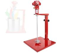 SHENGSHIYU Mélangeur de Peinture Pneumatique 5 Gallons ,Malaxeur Pneumatique à Levage Pression d'air 6-8 MPa,1500-2600 TR/Min Mélangeur Peinture s'adapte à Diverses Ouvertures de Contenants,Red