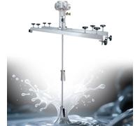 SHENGSHIYU Mélangeur Peinture 1000 L,Mélangeur de Peinture Pneumatique Bras Extensible Longueur 72-120 cm,Mélangeur Industriel s'adapte Aux MatéRiaux de Différentes Viscosités,H005