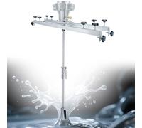 SHENGSHIYU Mélangeur Peinture 1000 L,Mélangeur de Peinture Pneumatique Bras Extensible Longueur 72-120 cm,Mélangeur Industriel s'adapte Aux MatéRiaux de Différentes Viscosités,H005L