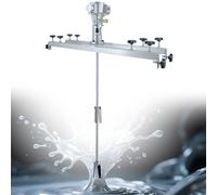 SHENGSHIYU Mélangeur Peinture 1000 L,Mélangeur de Peinture Pneumatique Bras Extensible Longueur 72-120 cm,Mélangeur Industriel s'adapte Aux MatéRiaux de Différentes Viscosités,H003