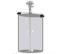 SHENGSHIYU MéLangeur Peinture,Mélangeur Pneumatique 60 gallons,Puissance 1/2 CV,Melangeur pour Le Mélange à Grande échelle dans Les Fabricants de Peintures,Planche Horizontale sur Mesure ,1000cm