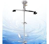 SHENGSHIYU Mélangeur Pneumatique,Agitateur 5 cylindres de 60 gallons Pression d'air de Travail 6-8Pa,Melangeur pour Peintures,Transformation Alimentaire,Planche Horizontale sur Mesure ,80cm