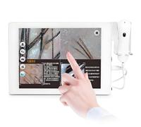 SHENGSHIYU Scanner Numérique D'analyse des Cheveux 15 Pouces Double Objectif HD 200X pour Une Analyse Complète du Cuir Chevelu et La Peau éclairage Intégré pour Une Clarté