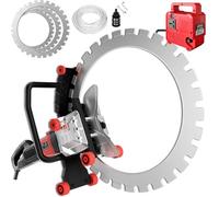 SHENGSHIYU scie à béton avec Disque Diamant,8900W Moteur sans Balais en Cuivre Pur Coupe sans poussière béton avec 3 Lame Diamant(410mm,520mm,600mm) pour Découpe Murale