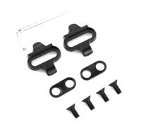 Shengxi 2 Pièces Jeu de Cales à Vélo VTT Cales de vélo de Montagne SPD Pédales Cale Pedale Chaussure VTT pour Homme et Femme Ensemble de Crampons de Vélo pour VTT et Cyclisme D'intérieur