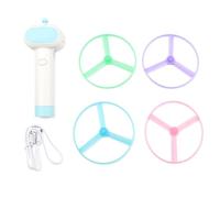 Shengxi Jouet Interactif pour Chat, Jouet à Rapporter pour Chat avec Hélices Volantes Colorées Coloré Interactif Chat, Jouets de Suivi de Chaton pour Chasse Exercice