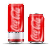 SHENGXIAOPENG Cacher Une bière Soif Couverture Cola Beer Bottle Cup Cover Case Sleeve Can Porte-Bouteille Sac Thermique Compatible with Camping Voyage Randonnée Nouveau (Color : 2pcs 355ml)