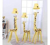 SHENGXUAN DIY Lampadaire Chambre d'enfants Dessin Animé Cerf Lampe sur Pied avec Interrupteur Chambre Moderne Lampe De Chevet Créatif Salon étude Décoration Vertical Liseuse Enfants Cadeau,Jaune,130cm