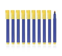 SHENGYIG Stylo Billet Banque Faux, 10 Pièces Stylo Faux Billet, Bleu Marqueur Faux Billets, Flexible et Portable Feutre Billet de Banque, pour Détecter L'authenticité des Billets de Banque