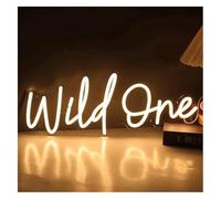 SHENHUO lampe au néon Décoration de fête Radiant Wild pour néons LED Panneau-Veilleuse pour chambre Bar et événements Mur