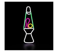 SHENHUO lampe au néon Enseigne au néon LED Lava Light Décoration murale pour chambre Lampe Anniversaire 44 cm(4)