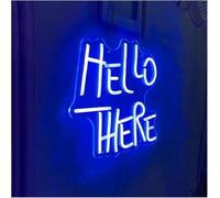 SHENHUO lampe au néon Néon Enseignes lumineuses Decor Enseigne Au Hello There 5V Néons Pour Chambre