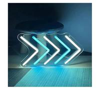 SHENHUO lampe au néon Panneau lumineux en acrylique décoratif à modélisation néon pour toilettes