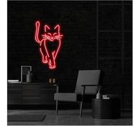 SHENHUO lampe au néon Pour lampe au néon, emprunt mot «chat mignon» pour enseigne(C)