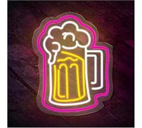 SHENHUO lampe au néon Pour lampe au néon, emprunt verre à bière pour enseignes pour