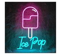 SHENHUO lampe au néon Pour les enseignes lumineuses néon Ice Pop, alimentées par, pour une utilisation idéale