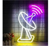 SHENHUO Lampe Néon Pour l'emprunt de lampe au néon Cool Fighter Shaped pour enseigne