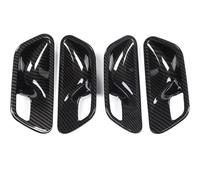 SHENHUO Poignée pour porte intérieure Lot de 4 garnitures de poignée de porte intérieure de voiture pour BMW Série 3 F30 F31 2012-2019