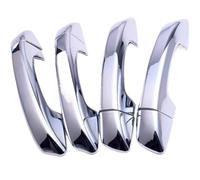 SHENHUO Poignées de porte extérieures de voiture Poignée de porte extérieure gauche en fibre carbone chromée pour Golf 6 MK6 2009-2013