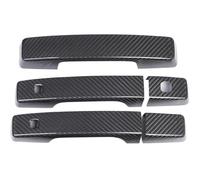 SHENHUO Poignées de porte extérieures de voiture Poignée de porte extérieure gauche pour Defender 90 2020-2022, détails extérieurs en fibre carbone