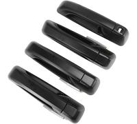 SHENHUO Poignées de porte extérieures de voiture Poignée de porte extérieure voiture pour Dodge pour Ram 2012-2018 pour avant et arrière 1GH21AXRAA 1GH18AXRAA