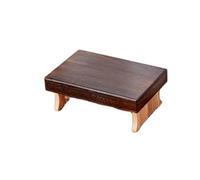 SHENJMAI Banc de méditation en Bois Banc de méditation Pliant en Bois Massif, Tabouret Repose-Pieds, for Enfants et Tout-Petits(L 39.5x24.5x14.5cm)