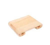 SHENJMAI Banc de méditation en Bois Tabouret de méditation en Bois Massif, Petite Table à thé for Baie vitrée, entrée, Banc Chaussures for Usage Domestique(Primary Color Large)