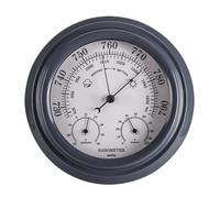 SHENJMAI Baromètre à Cadran Baromètre 3 en 1 thermomètre hygromètre Mural Station météo numérique Compteur de Pression atmosphérique intérieure(Color2)