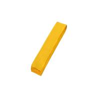 SHENJMAI Ceinture de Taekwondo Arts martiaux Karaté Judo Taekwondo Ceintures professionnelles Jiu-jitsu Bandes adhésives standard Ceinture de protection Vêtements taekwondo(Yellow,2.8M)