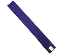 SHENJMAI Ceinture de Taekwondo Ceinture de taekwondo en coton 2,2/2,8 m, noire/rouge/verte/jaune, rubans standard for jiu-jitsu, uniforme coloré(Purple-280cm)