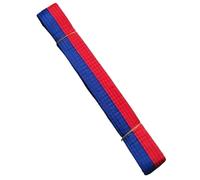 SHENJMAI Ceinture de Taekwondo Ceinture de taekwondo en coton, uniforme noir/rouge/vert/jaune, ruban standard udo Jiu-jitsu 2,2/2,8 m, ceintures grade colorées, karaté(Blue-red-220cm)