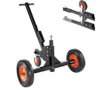 SHENJMAI Chariot pour remorque de Kayak Chariot de remorquage à Timon 2 en 1 1500lb, avec Hauteur réglable 22 26po et pneus 15,2po for déplacer des Voitures, Camping-Cars remorques