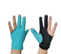 SHENJMAI Gants de Billard Gants De Billard À Trois Doigts for, Professionnels, Respirants Et Fins, Accessoires for Snooker(Blue)
