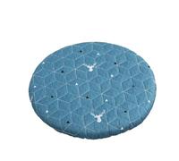 SHENJMAI Housse Tabouret Rond Round Stool Set Cover Household Cushion with Simple Cotton Hotel Bench Seat(Green)
