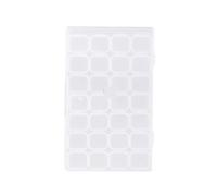 SHENJMAI Organisateur de Perles à Fusion Boîte à Bijoux Transparente Portable, Collier de Boucles d'oreilles, Assiette, Rangement Couleurs, Organisateur Perles fusibles, Petite et exquise