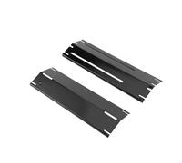 SHENJMAI Plaque chauffante pour Barbecue Kit d'accessoires de Cuisine, Plaque chauffante réglable, Polyvalente, Bouclier Chauffant Universel, Tente, Camping, arrière-Cour(Black)