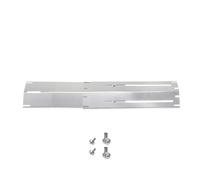 SHENJMAI Plaque chauffante pour Barbecue Kit de réparation Grille Barbecue à gaz, Plaque chauffante Universelle réglable en Acier Inoxydable(Silver-1pack)