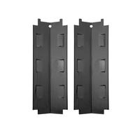 SHENJMAI Plaque chauffante pour Barbecue Lot de 1, 2, 3 ou 4 plaques chauffantes for Barbecue à gaz(Black 2PCS)