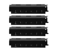 SHENJMAI Plaque chauffante pour Barbecue Lot de 4 plaques chauffantes for Barbecue, brûleur en Acier Inoxydable, Protection for, Accessoires Cuisine