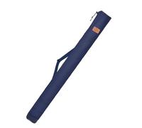 SHENJMAI Sac pour Canne à pêche Sac de Canne à pêche Pliable et Portable 1,3/1,4 m, Grande capacité, Parapluie, Sac en Toile épaisse, Accessoires(1.30m Blue)