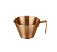 SHENJMAI Tasses en Acier Inoxydable Tasse à mesurer en Acier Inoxydable 304, 100 ML, Petit Outil de pesée for Grains de café, pichet à café(Color 2)