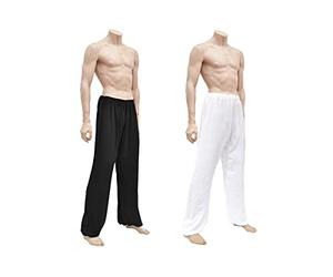 ShenLong - Pantalon Kung-fu, Tai Chi, Viscose+Coton